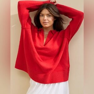 Aerie UNREAL polo sweater